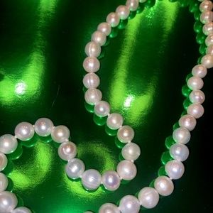 NEW Effy White 7-8mm Freshwater Pearl 18” Necklace